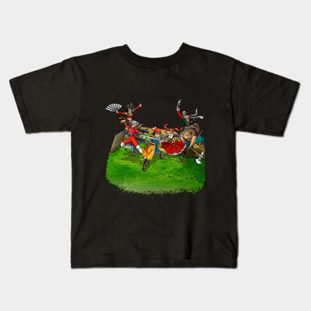 Dragon quest VIII Kids T-Shirt by michelo13